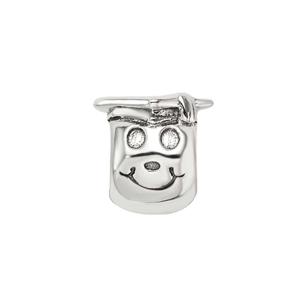 Sterling Silver Reflections Happy Graduate Bead