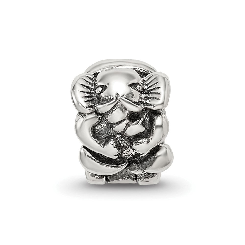 Sterling Silver Reflections Elephant Clip Bead