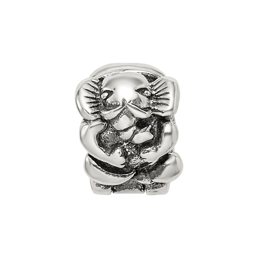 Sterling Silver Reflections Elephant Clip Bead