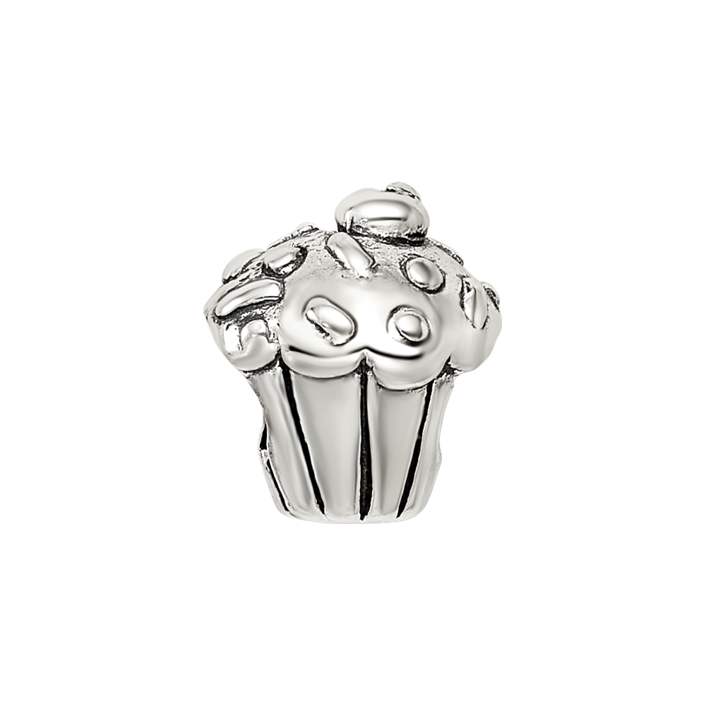 Sterling Silver Reflections Cupcake Bead