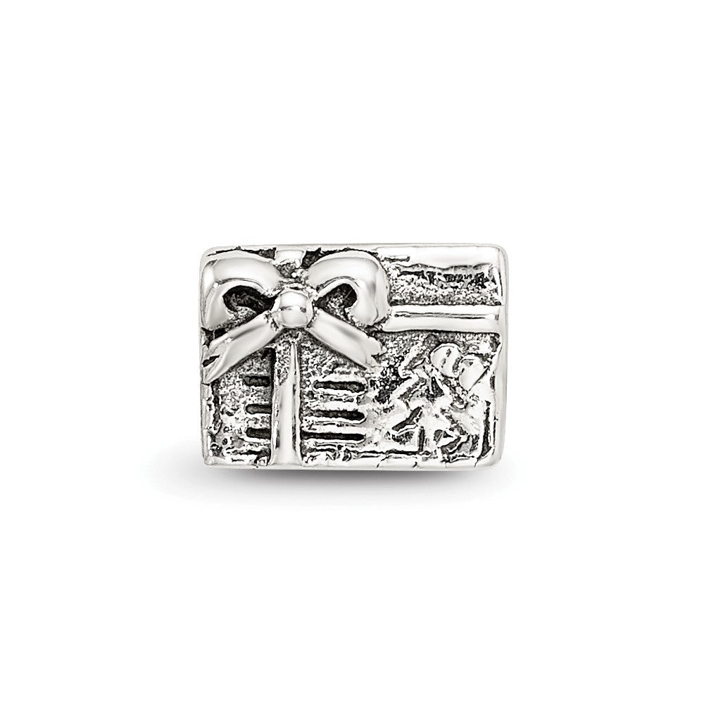 Sterling Silver Reflections Christmas Present Bead