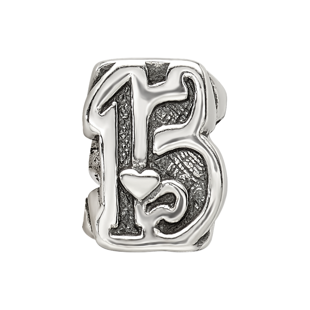 Sterling silver Reflections Sweet 15 Bead