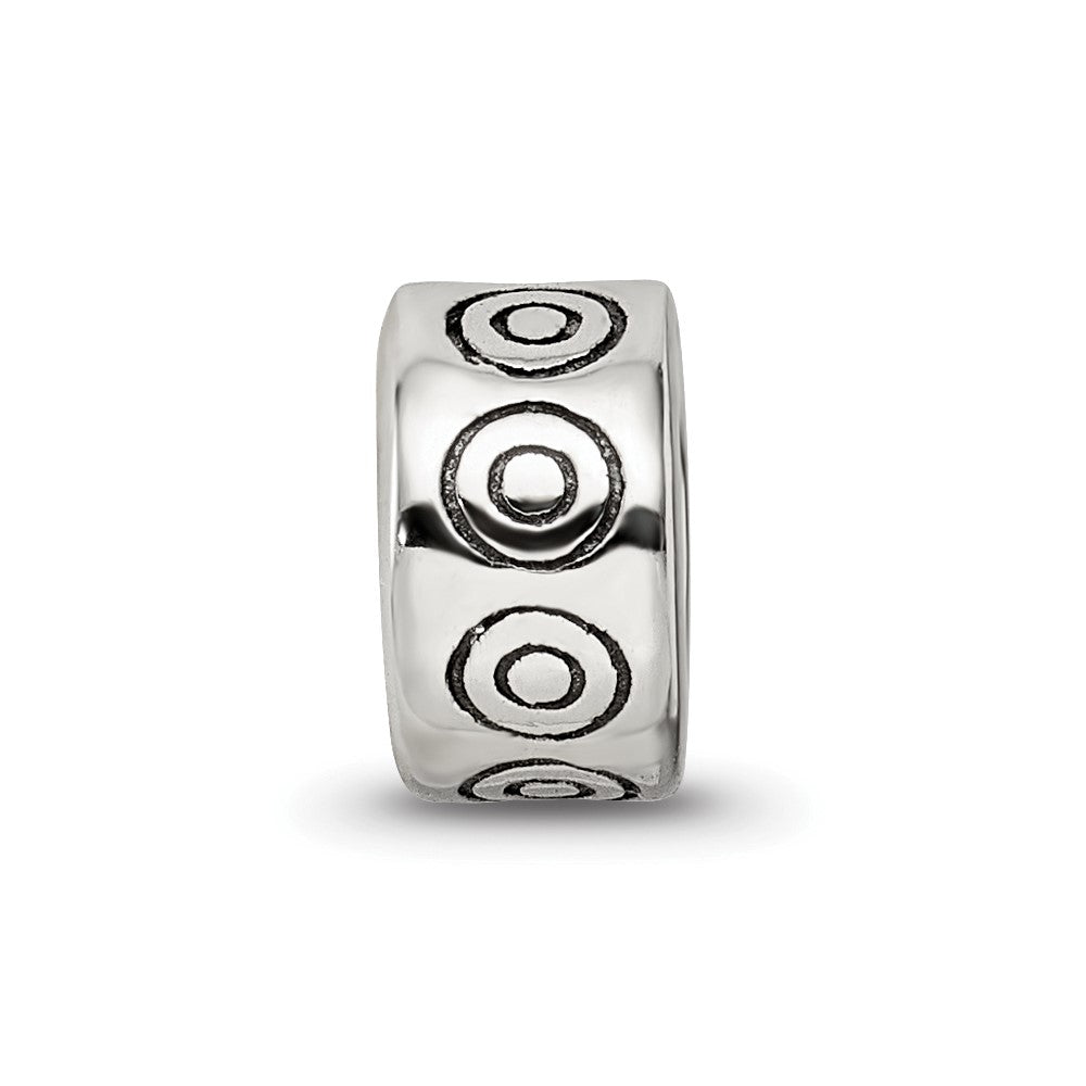 Sterling Silver Reflections Circles Bali Bead