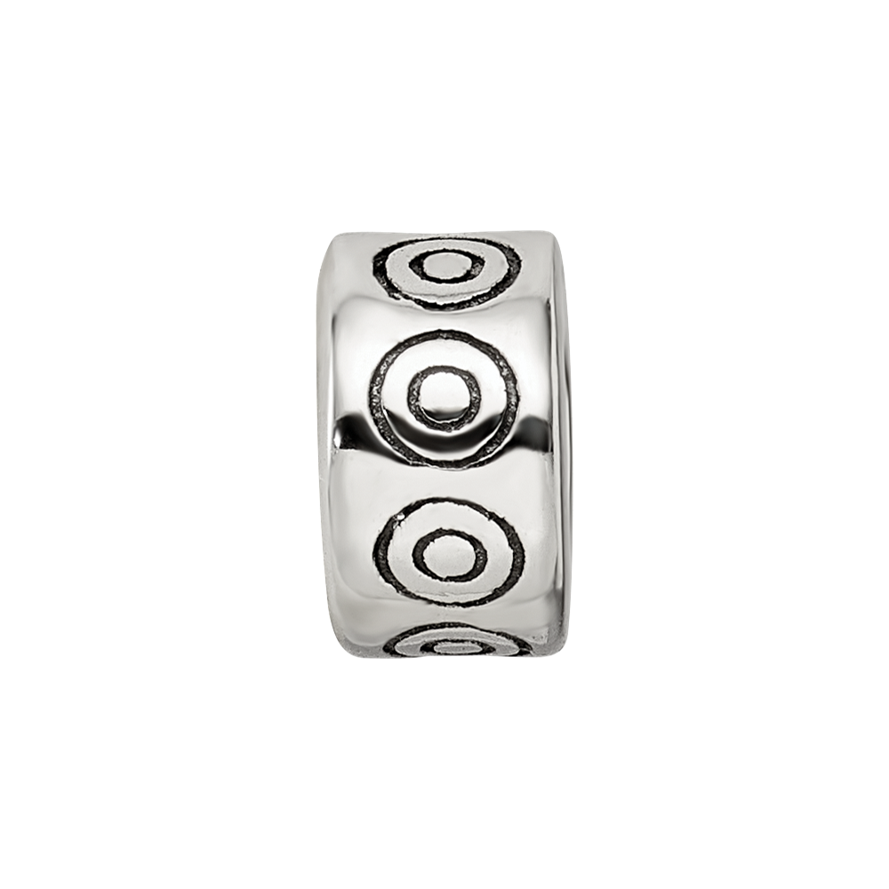 Sterling Silver Reflections Circles Bali Bead