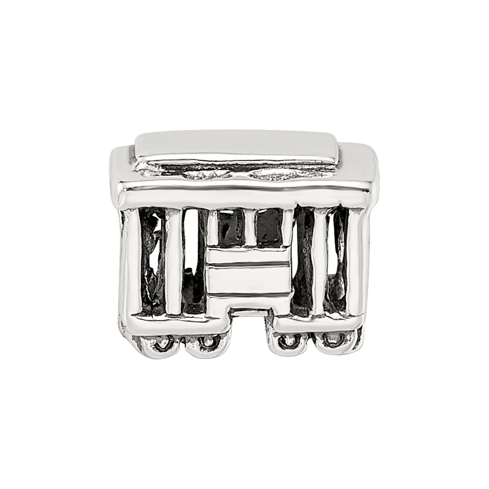 Sterling Silver Reflections Streetcar Bead