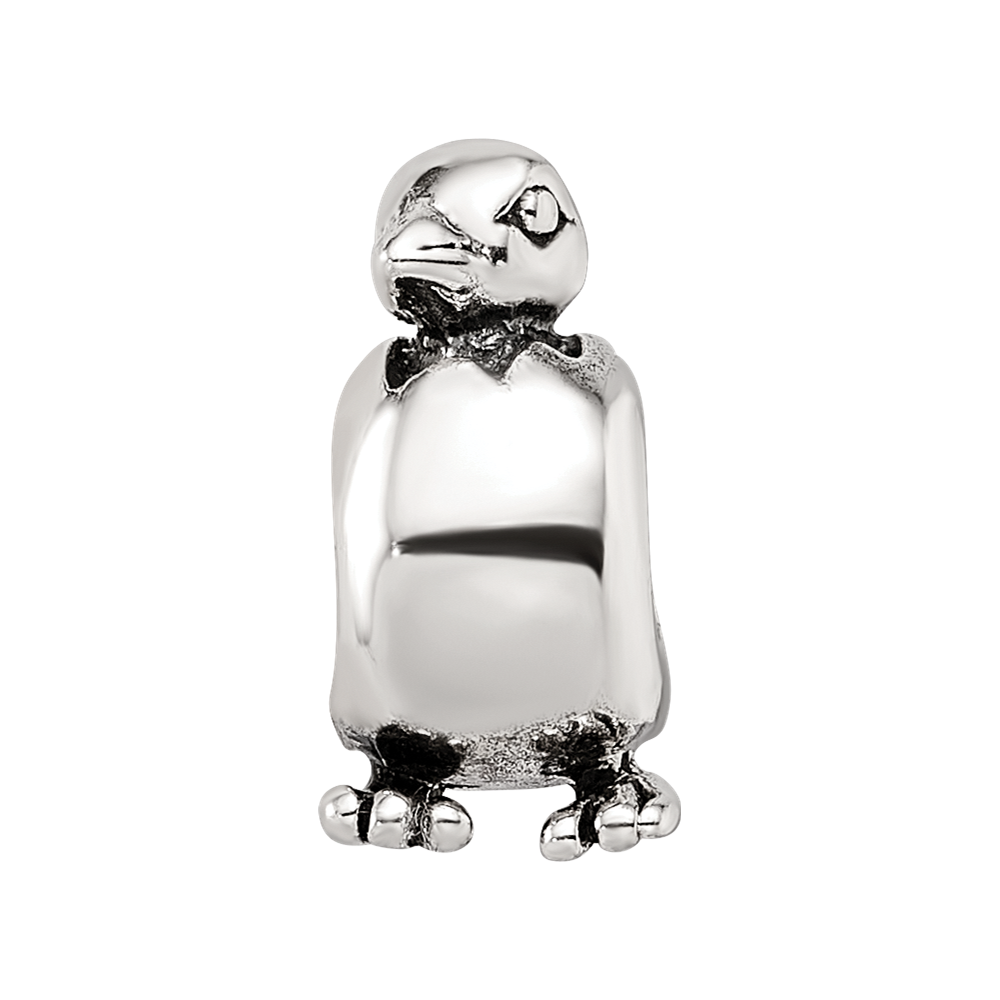 Sterling Silver Reflections Bird in Egg Bead