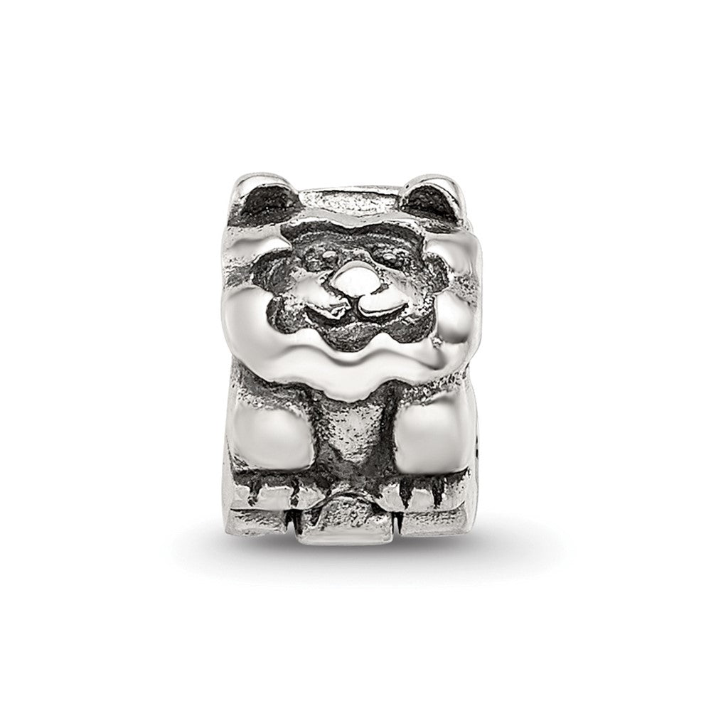 Sterling Silver Reflections Lion Clip Bead
