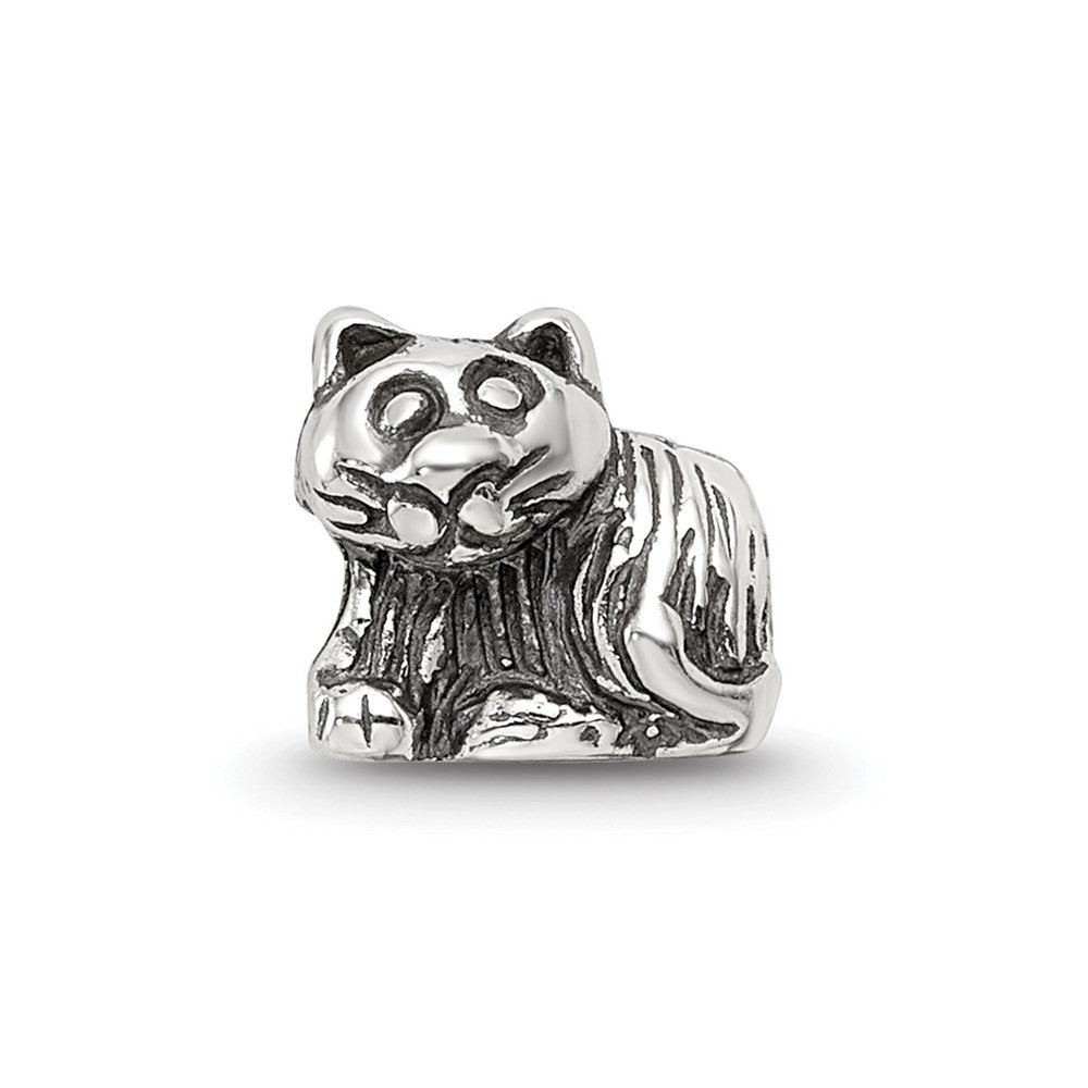 Sterling Silver Reflections Kitten Bead
